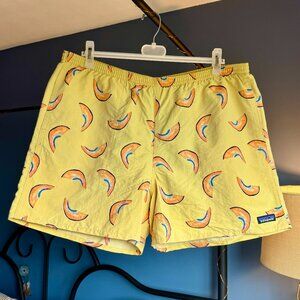 Patagonia Yellow Melon Swim Shorts